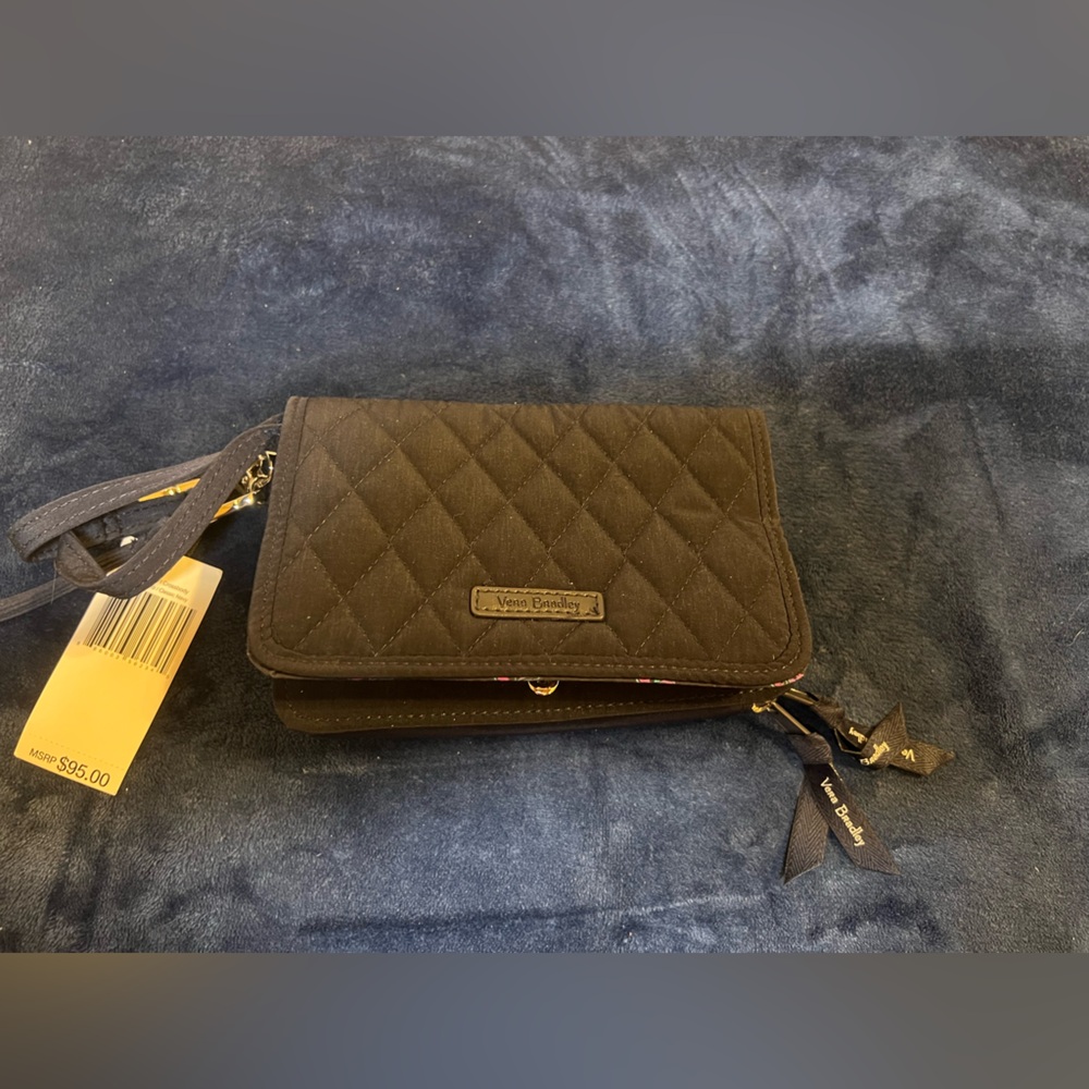 Vera Bradley 3-in-1 Crossbody, Classic Navy, cotton MSRP $95